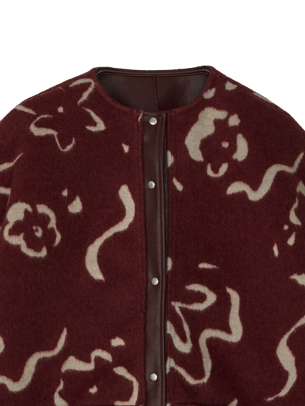 REVERSIBLE LOUD PATTERN COAT