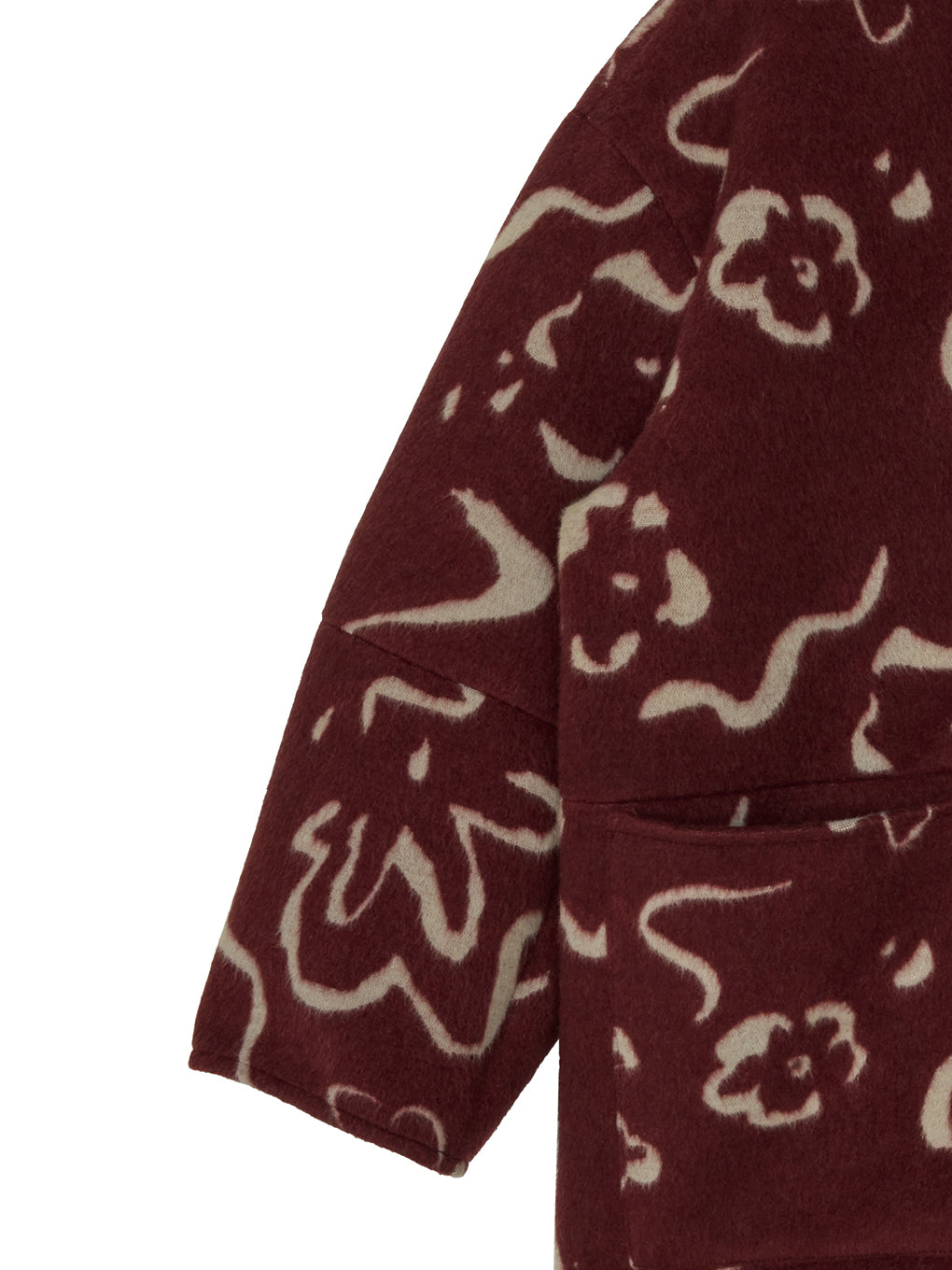 REVERSIBLE LOUD PATTERN COAT