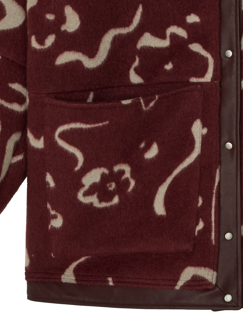 REVERSIBLE LOUD PATTERN COAT