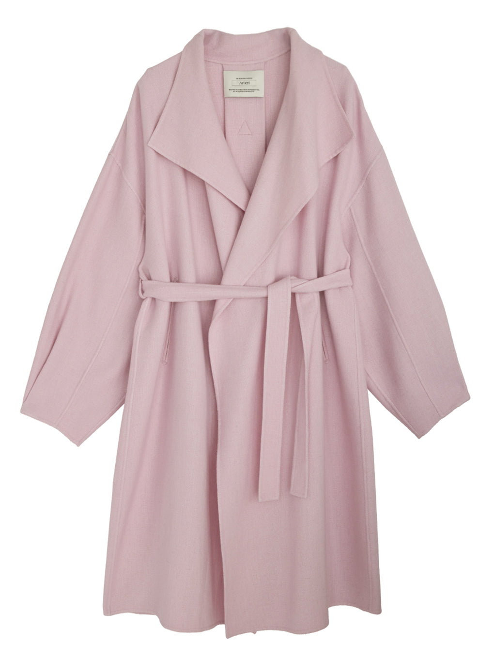 DRAPE COLLAR WOOL RIVER COAT