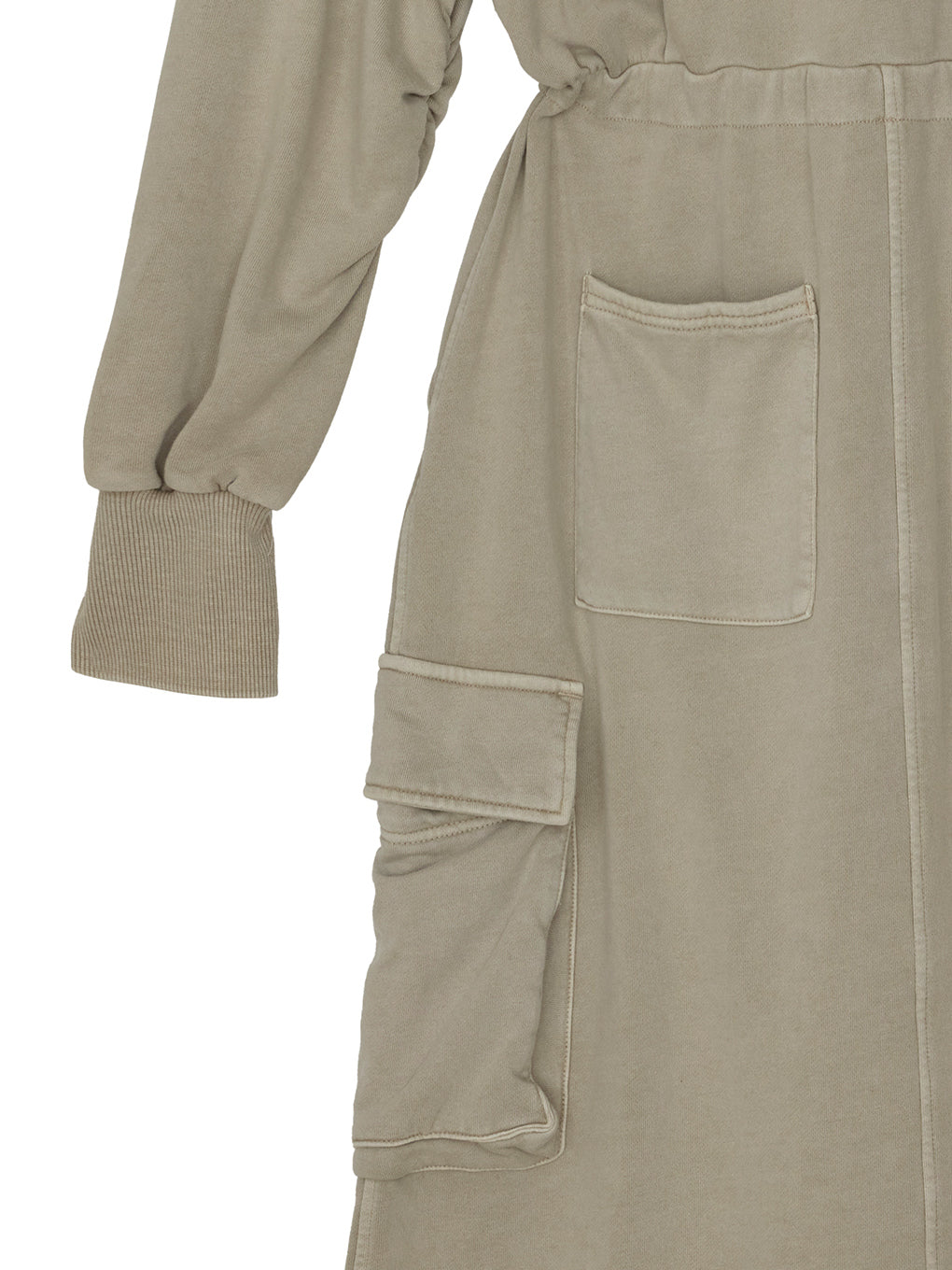 2WAY NECK LOOSE SWEAT DRESS