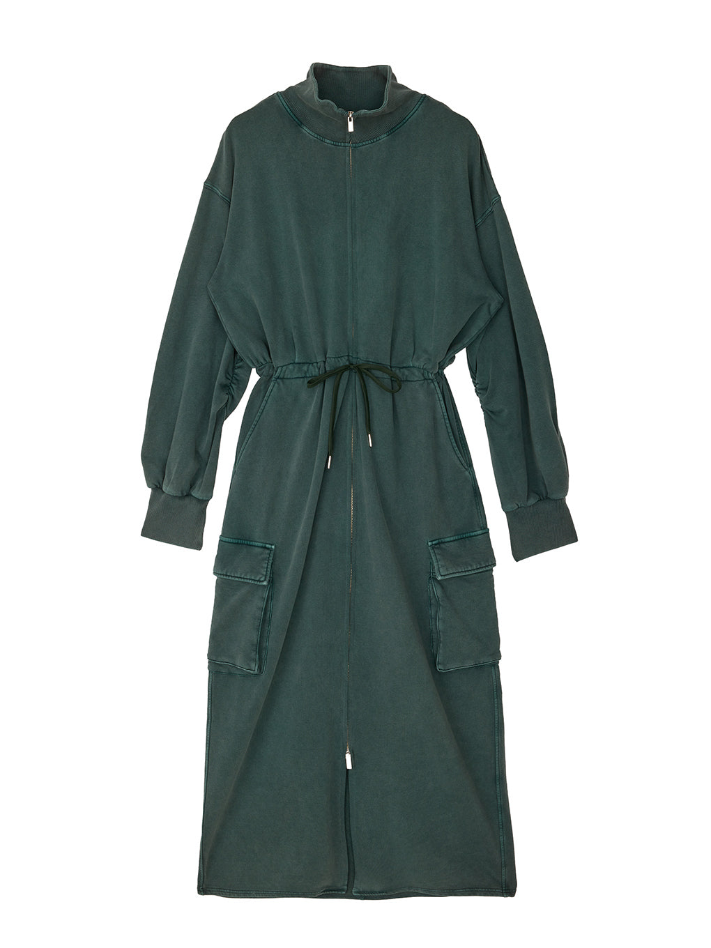 2WAY NECK LOOSE SWEAT DRESS