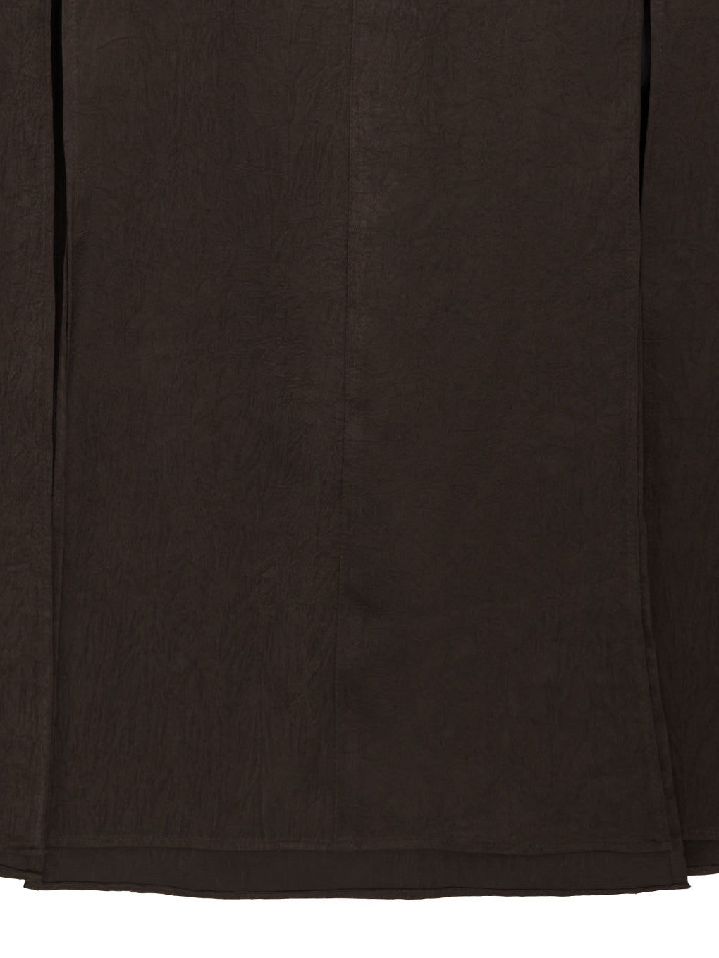 CRUSHED SATIN ARRANGE CORD SKIRT