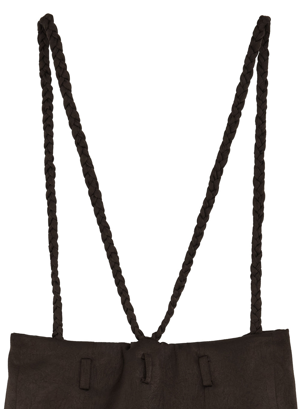 CRUSHED SATIN ARRANGE CORD SKIRT