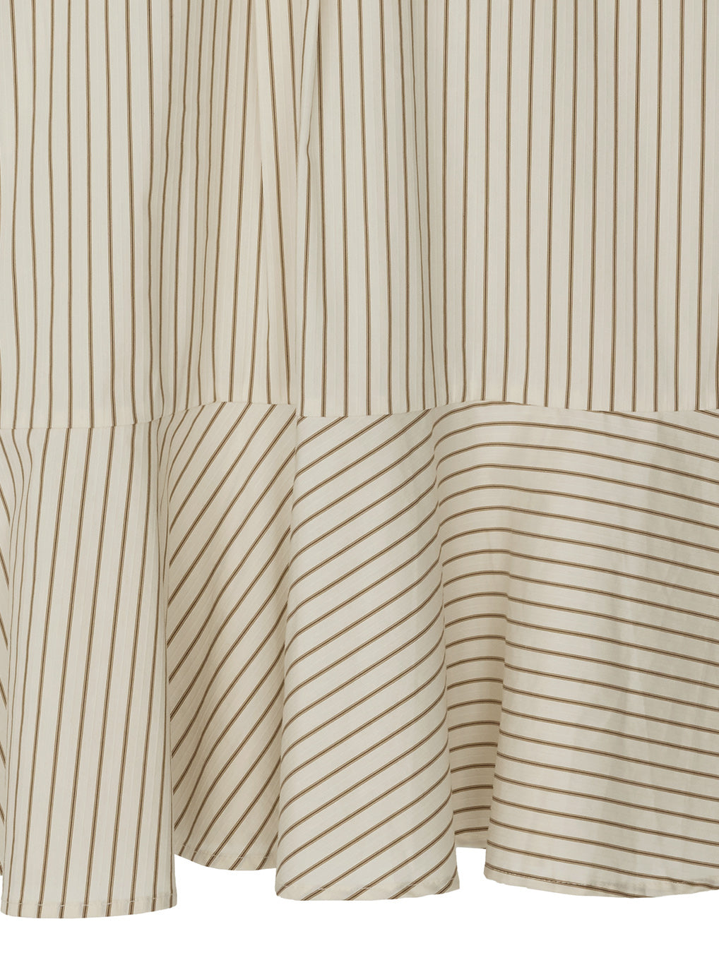 LOW WAIST FLARE SHIRT
