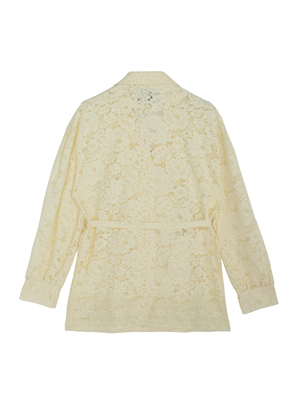 TUCK SLEEVE LACE JACKET