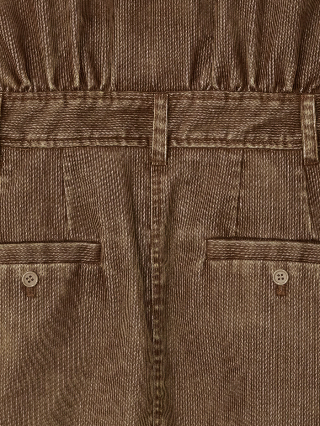 TRENCH LIKE CORDUROY DRESS