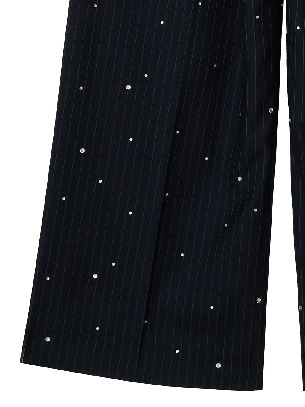 HOTFIX PINSTRIPE BUSTIER SET PANTS