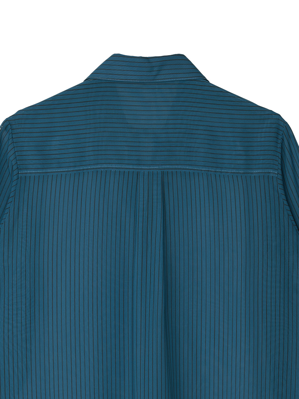 SHEER STRIPE LONG SHIRT
