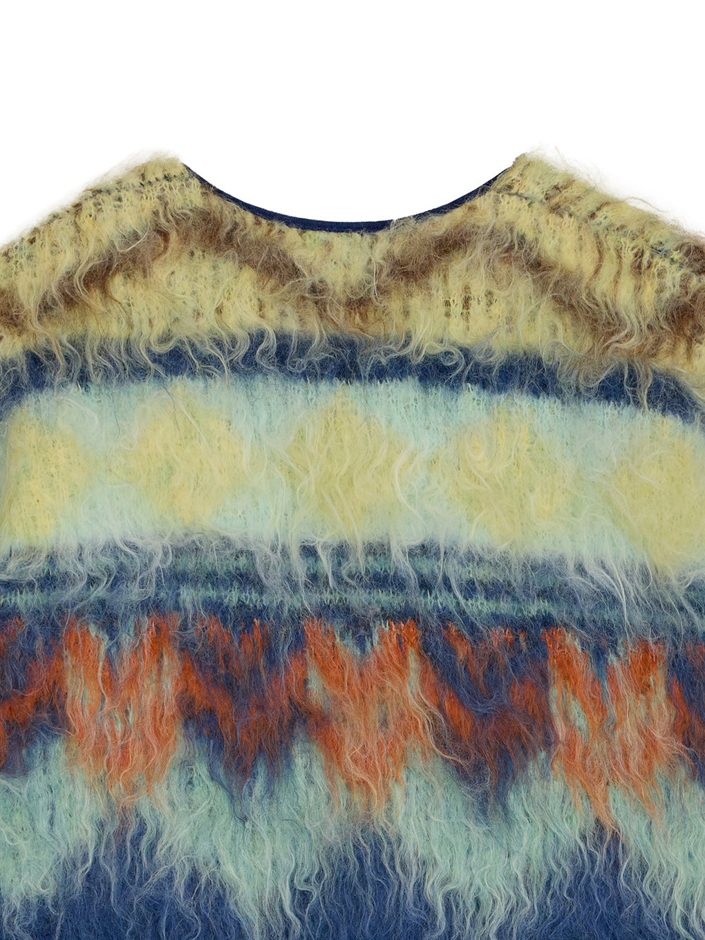 MONSTER SHAGGY SHORT KNIT CARDIGAN