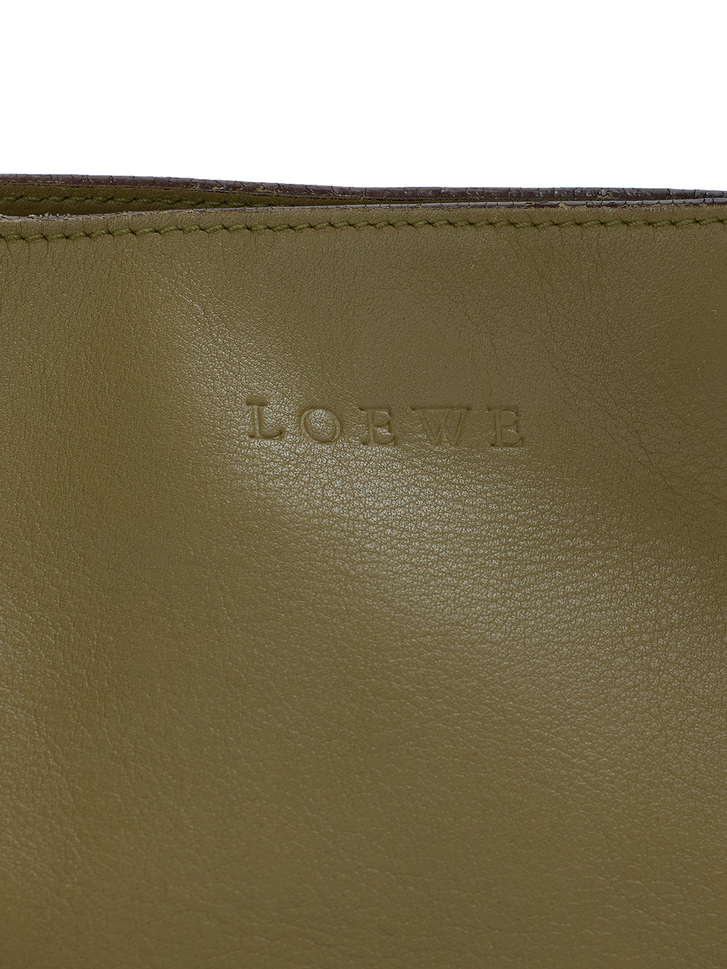 LOEWEレザーワンショルダーバッグ