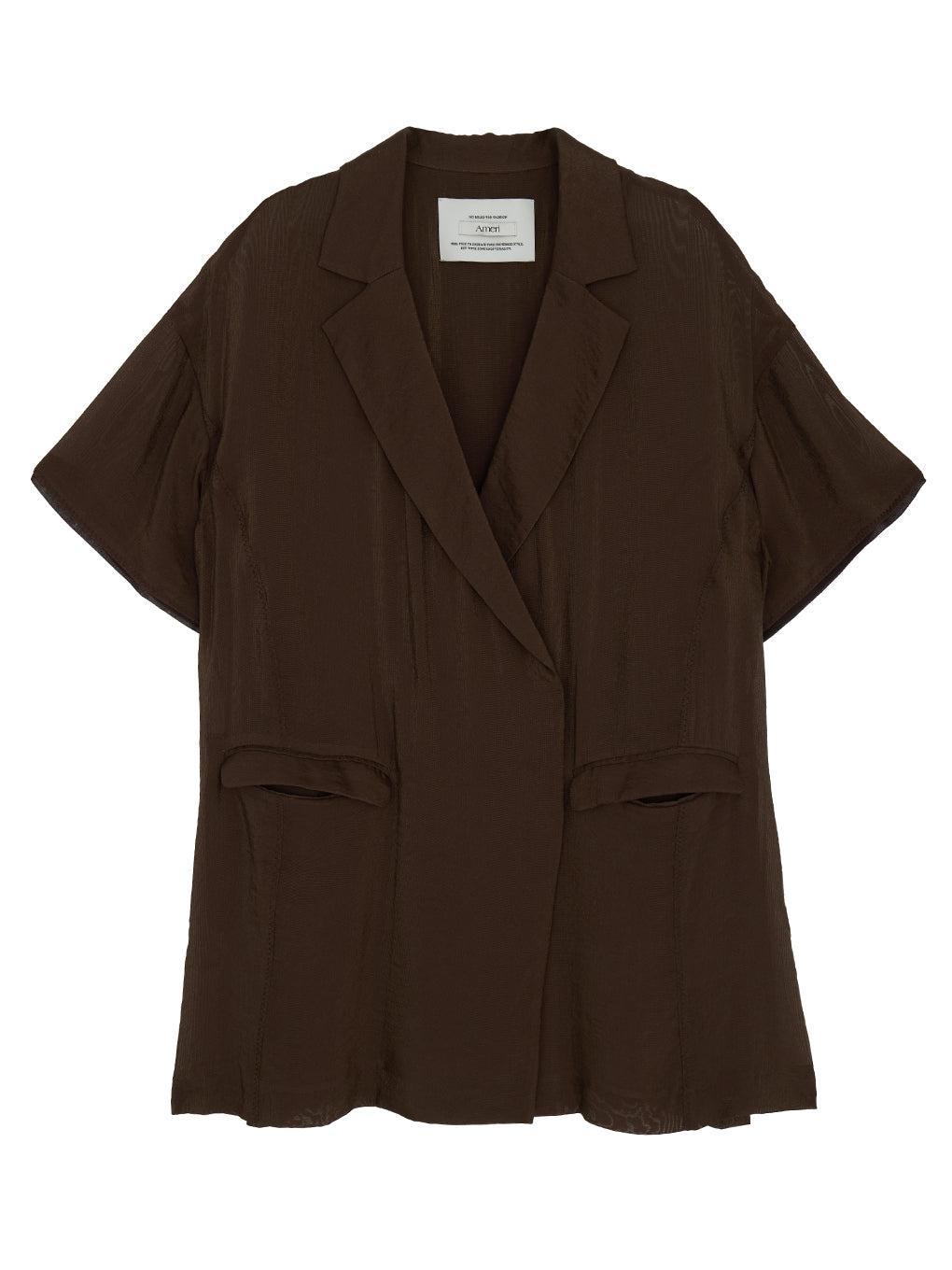 LUSTER SHEER HALF JACKET
