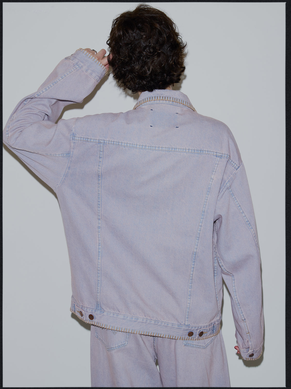 Wrangler×Ameri BLANKET STITCH DENIM JACKET