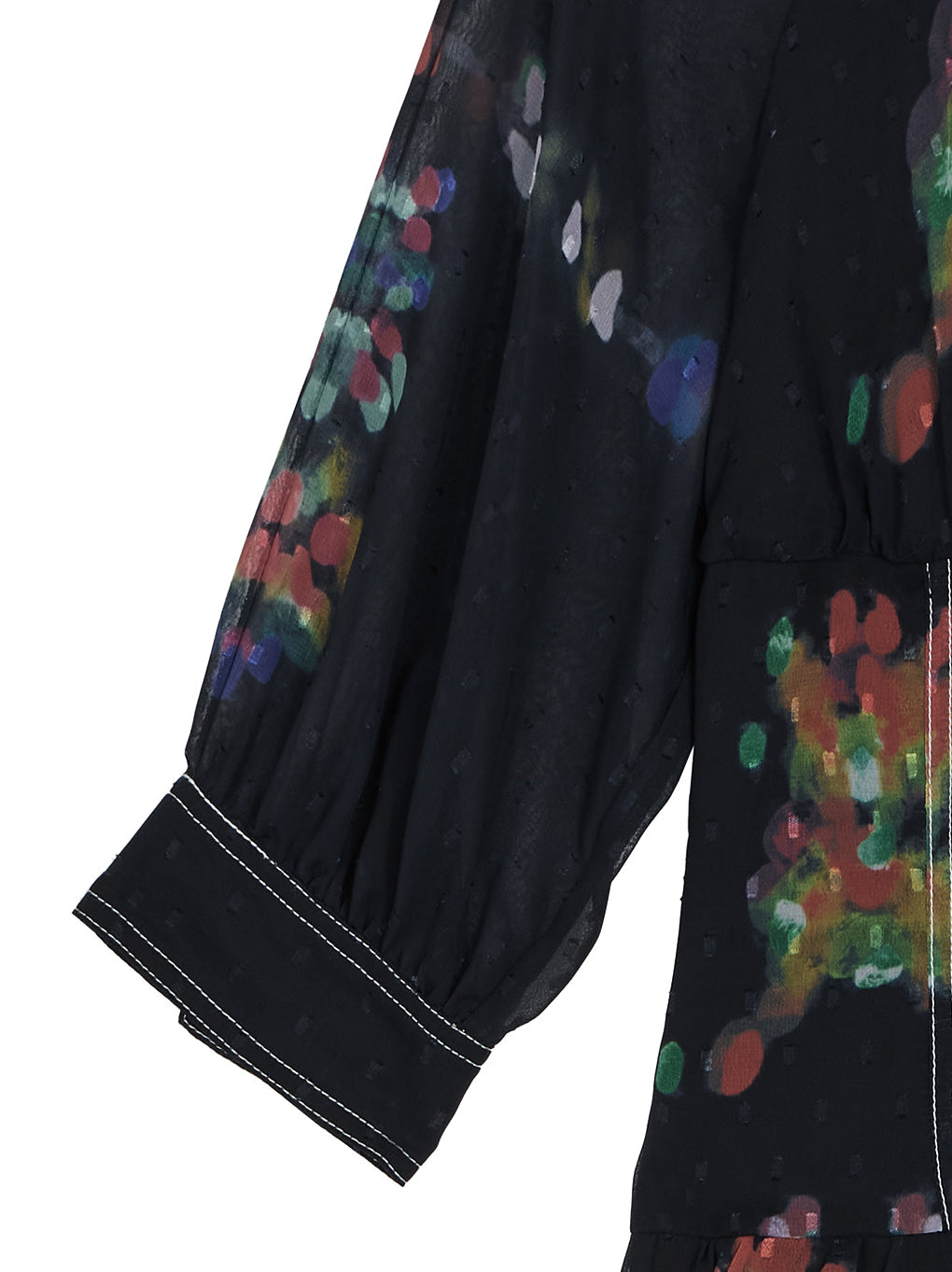 MEDI DECALCOMANIA CHIFFON DRESS