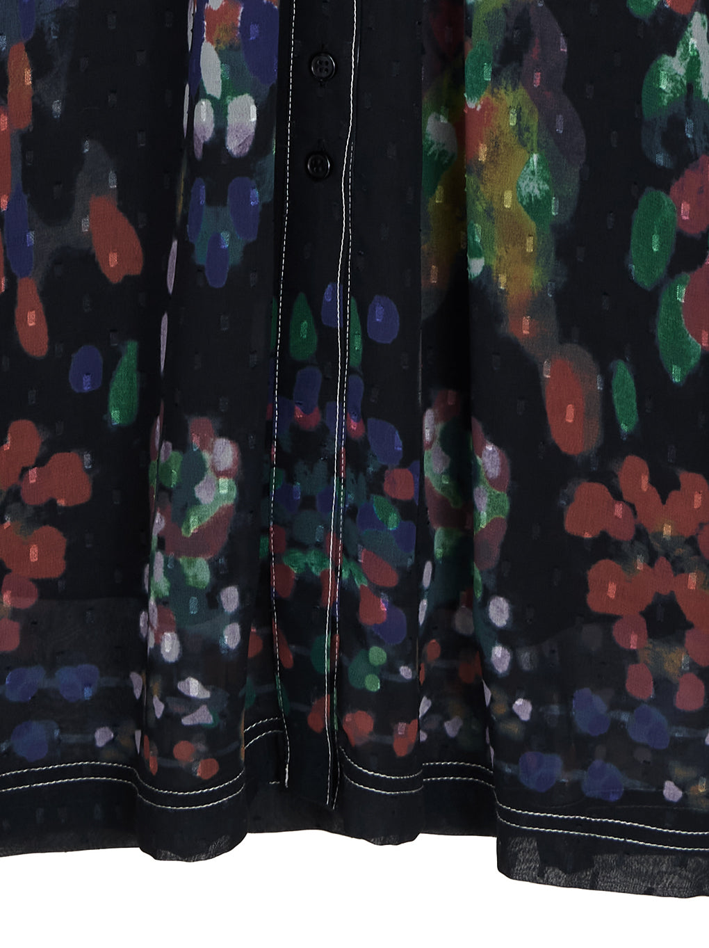 MEDI DECALCOMANIA CHIFFON DRESS