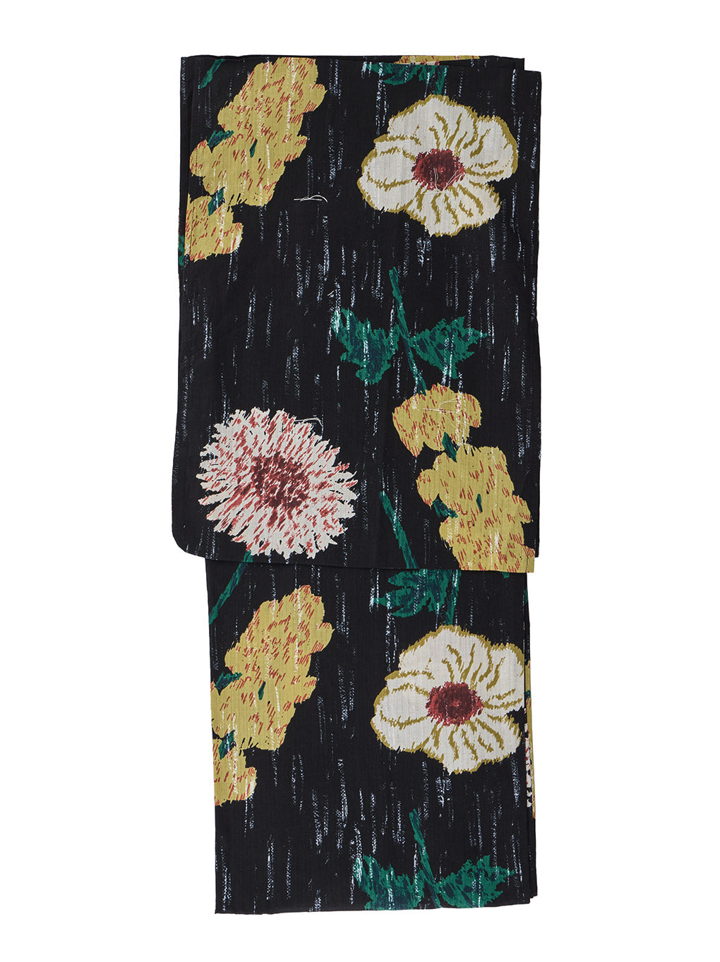 KEITAMARUYAMA × Ameri BLACK FLOWER YUKATA