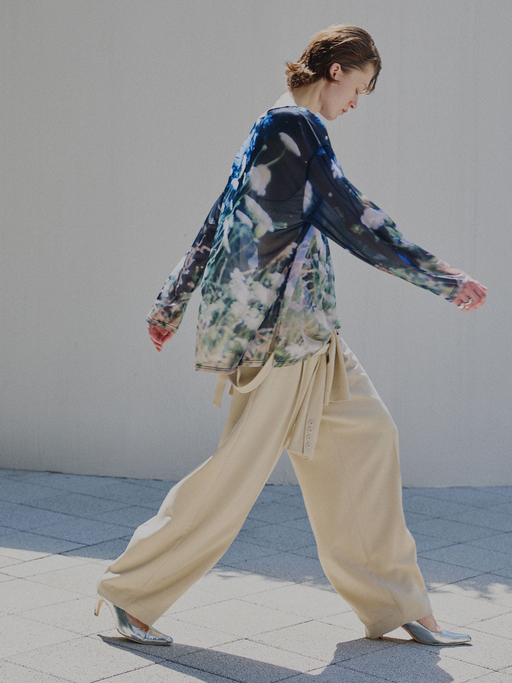 Silvia Conde Oliván×Ameri SHEER TOP