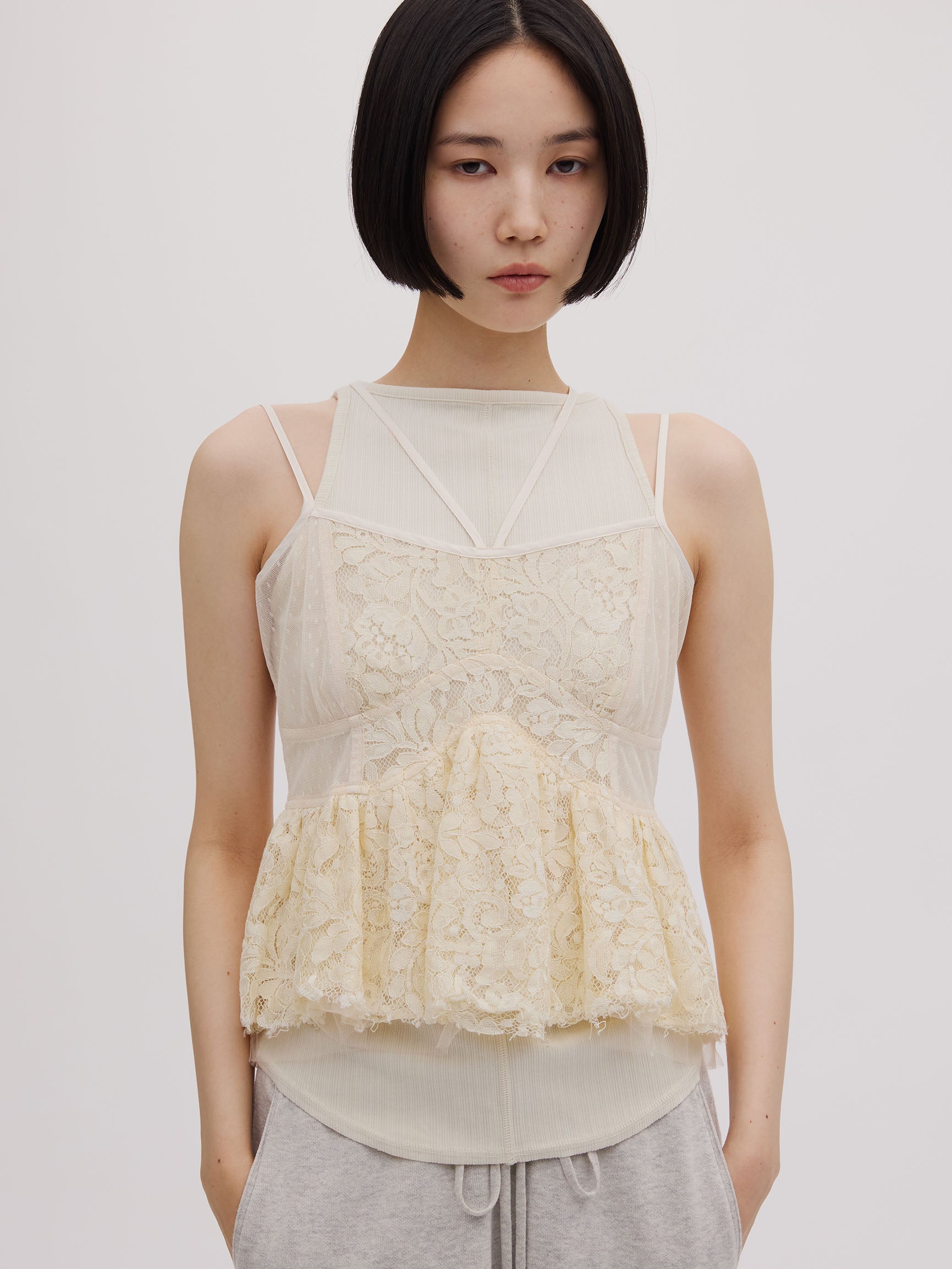 MEDI LINGERIE LIKE PEPLUM BUSTIER