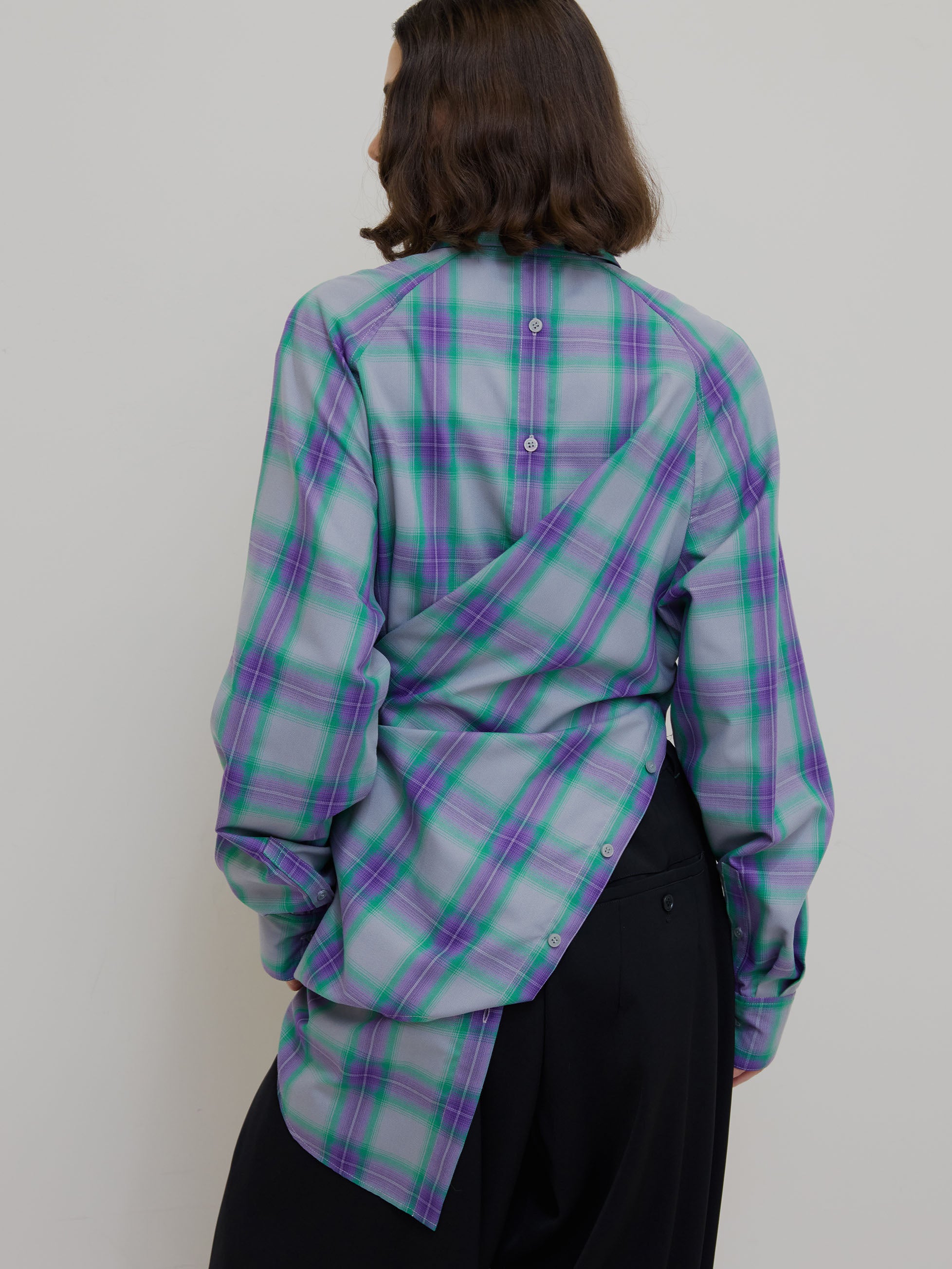 OMBRE CHECK VARIATION SHIRT
