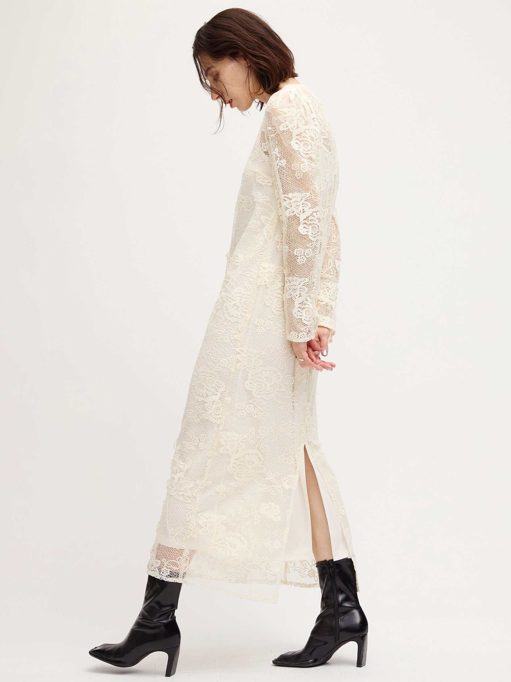 TABLE CROSS LACE UP DRESS