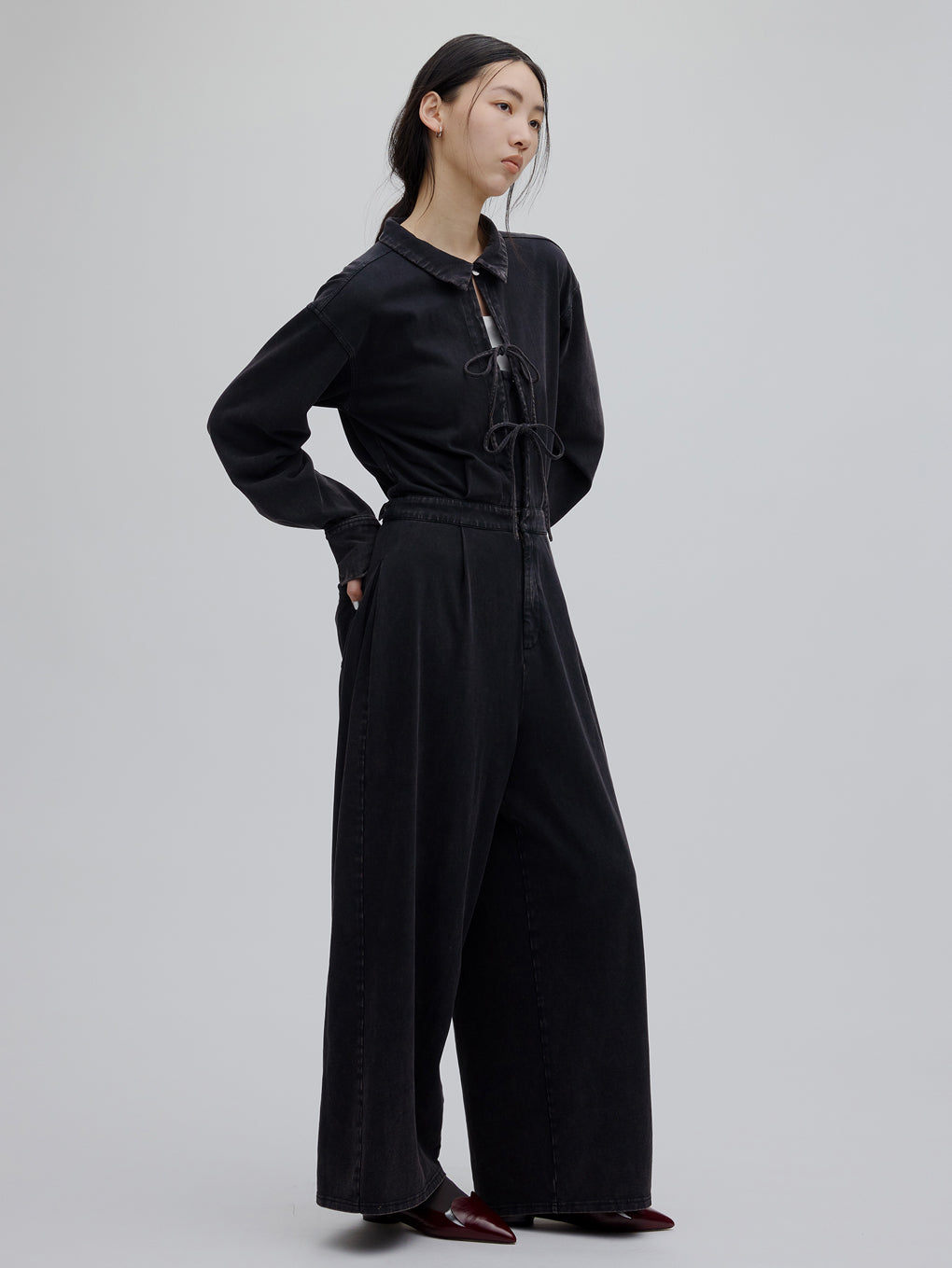 2WAY RIBBON CUT ROMPERS