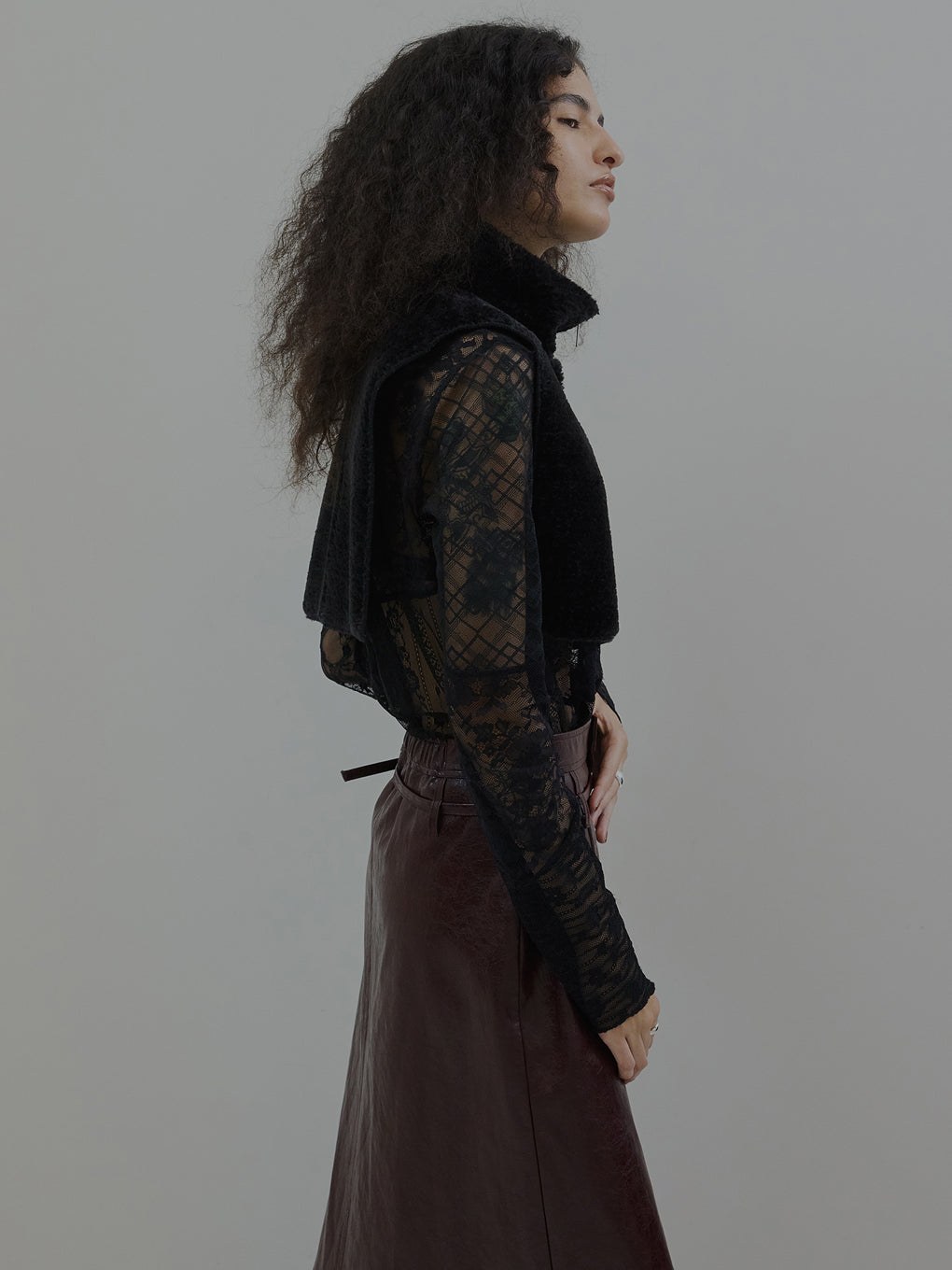 BOA HIGH NECK BOLERO