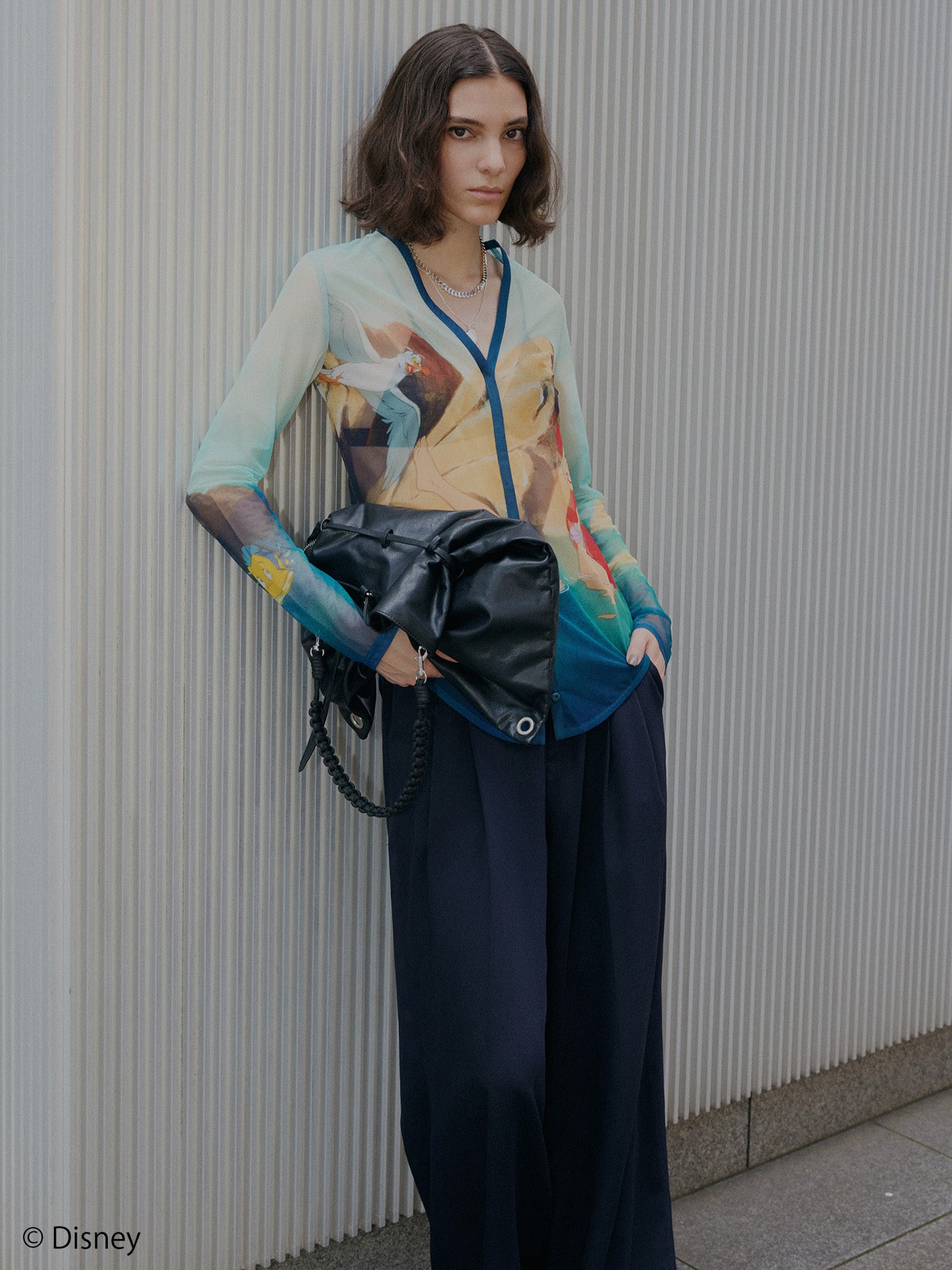 DISNEY/2WAY SHEER CARDIGAN