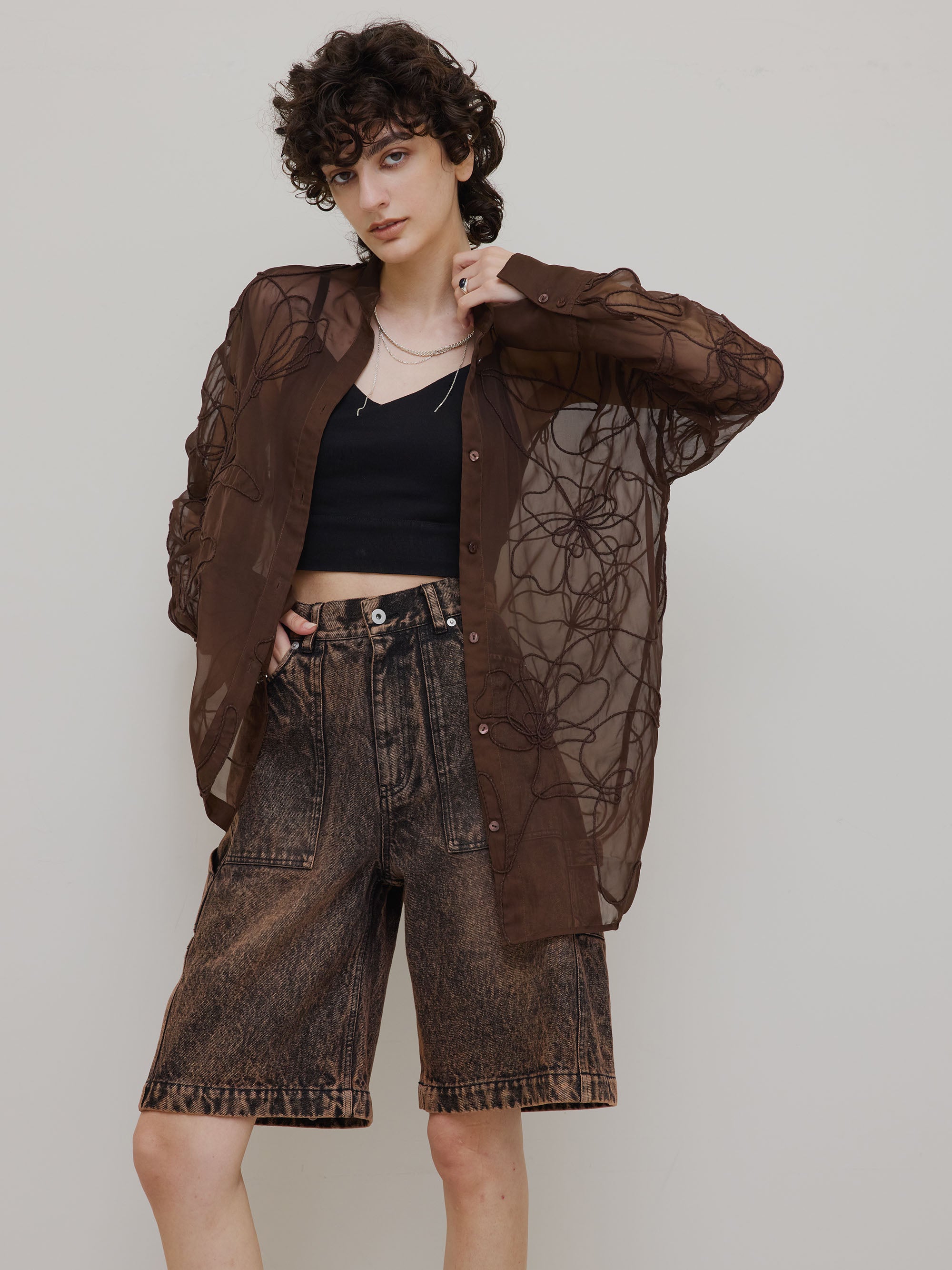 MEDI DAY DREAM SHEER SHIRT