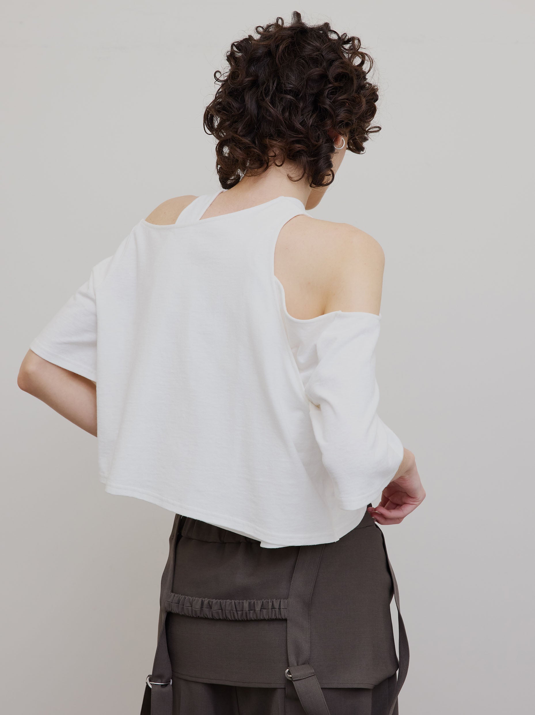 MEDI ASYMMETRY LAYERED TOP