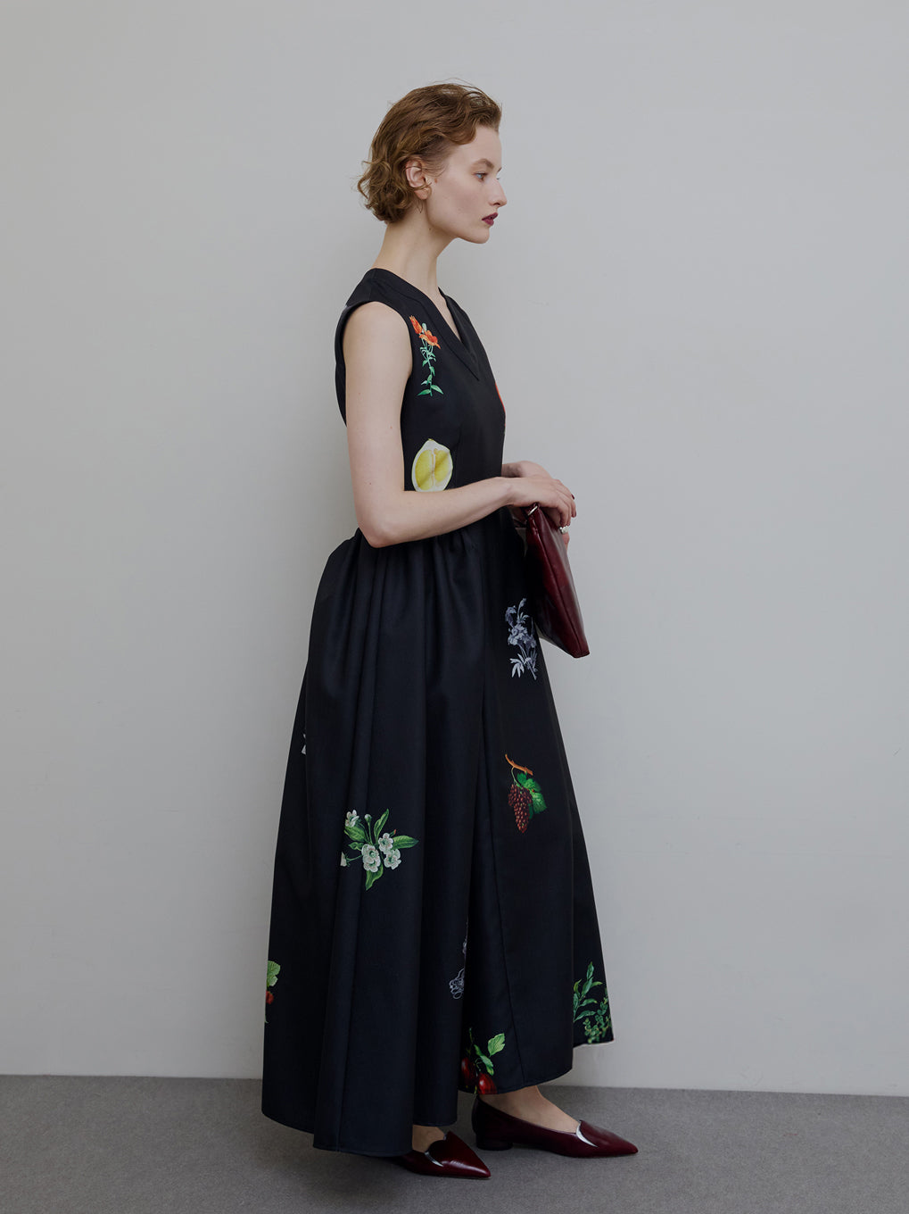 ELEANOR LINEN LIKE DRESS