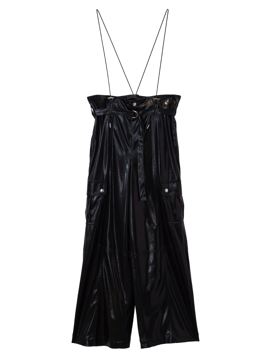 MEDI 2WAY SUSPENDER WIDE PANTS