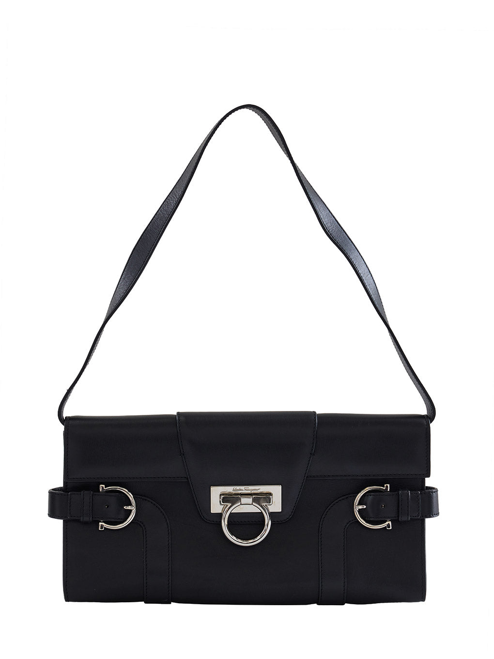 Salvatore Ferragamo ガンチーニレザーバッグ