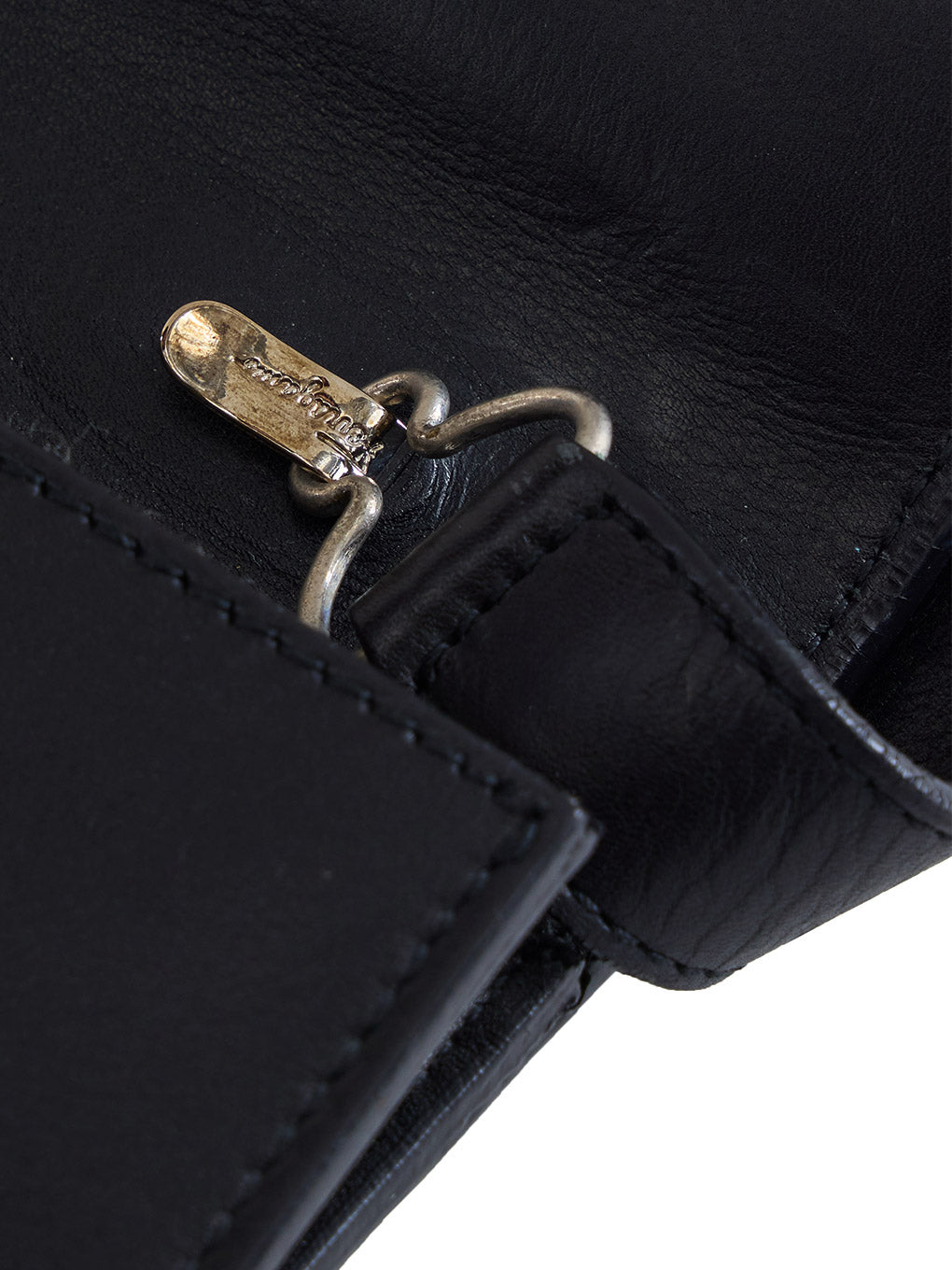 Salvatore Ferragamo ガンチーニレザーバッグ