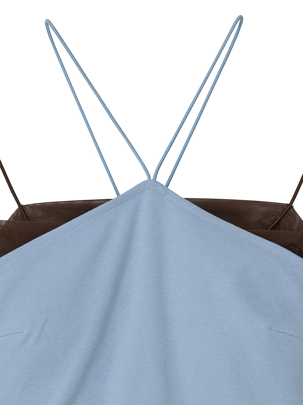 HALTER CAMISOLE LAYERED TOPS
