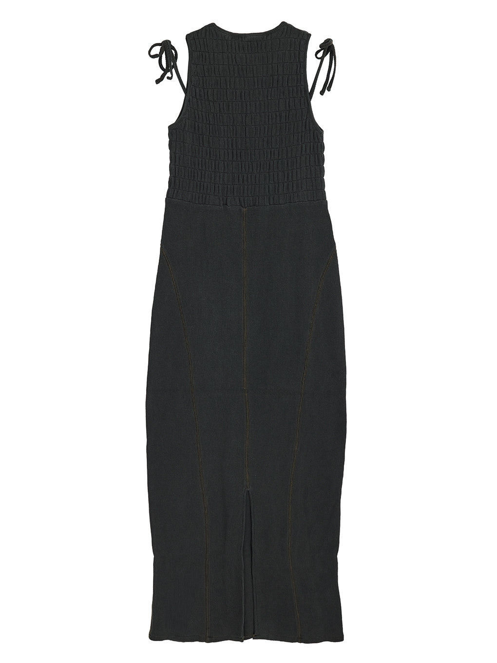 PIGMENT SHIRRING CUT DRESS