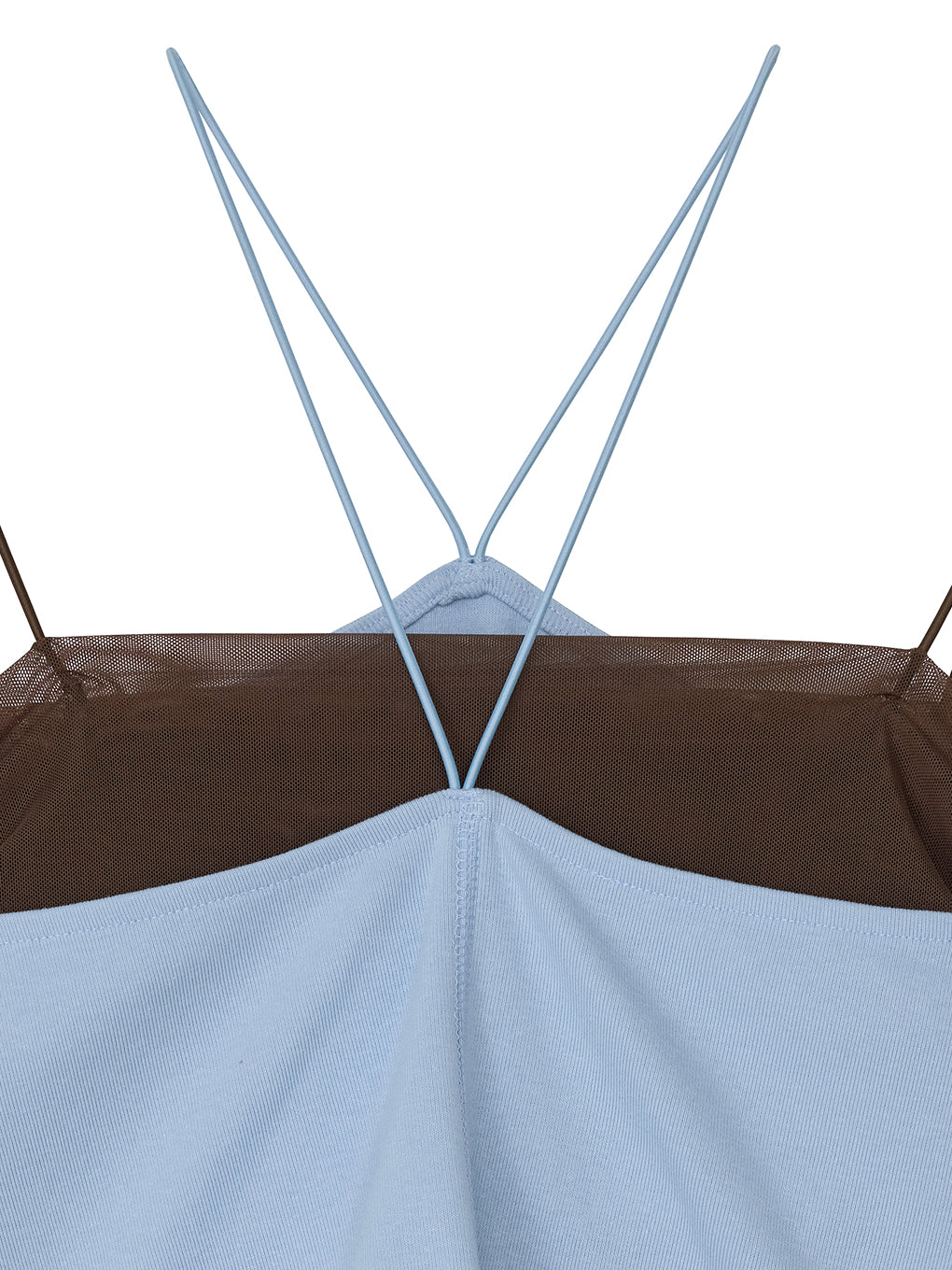 HALTER CAMISOLE LAYERED TOPS