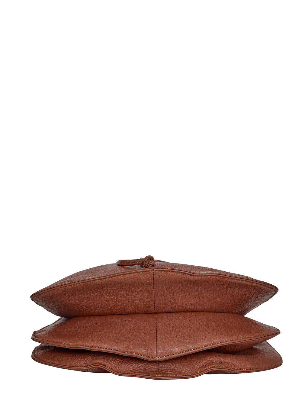 LOEWEアナグラムナッパレザーフラップバッグ