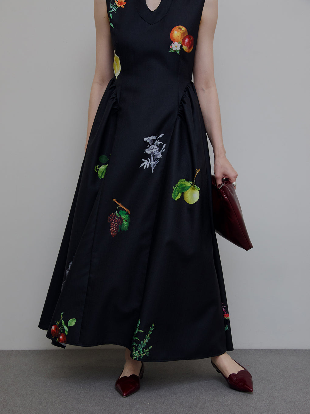 ELEANOR LINEN LIKE DRESS