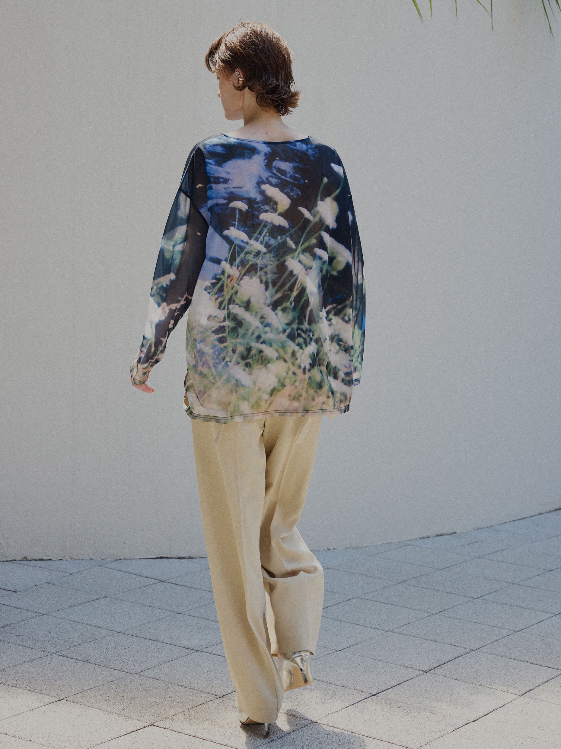 Silvia Conde Oliván×Ameri SHEER TOP