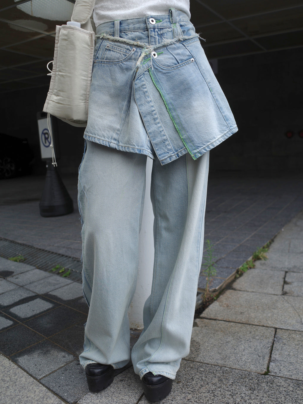 NEON STITCH REMAKE DENIM