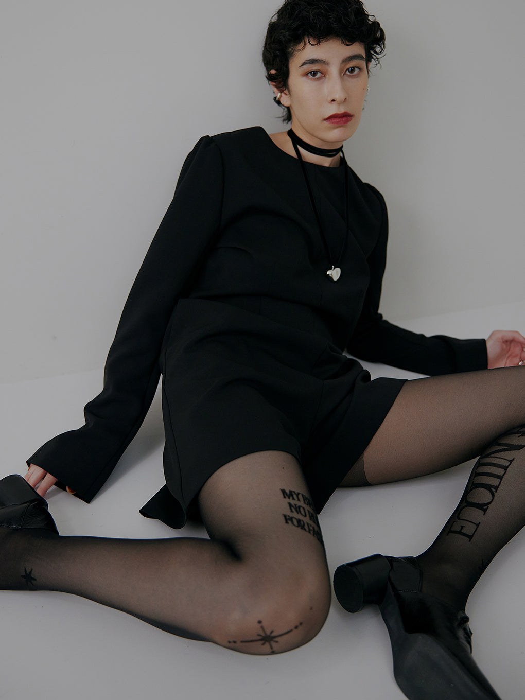 Tabio×Ameri MAGNITIQUE TATOO TIGHTS