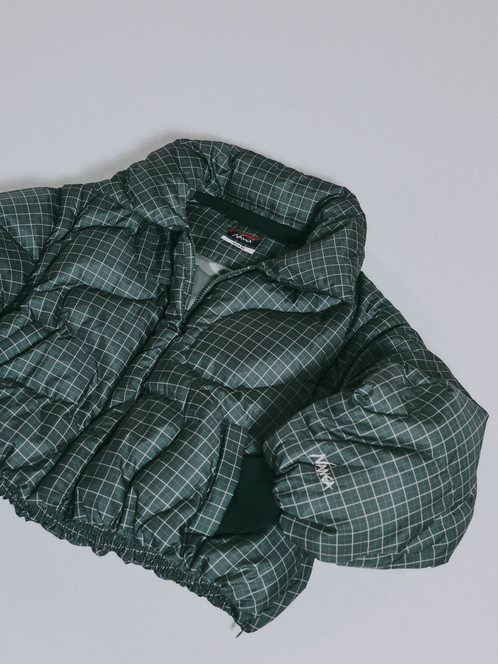 NANGA × Ameri 2WAY WAVE CHECK DOWN COAT