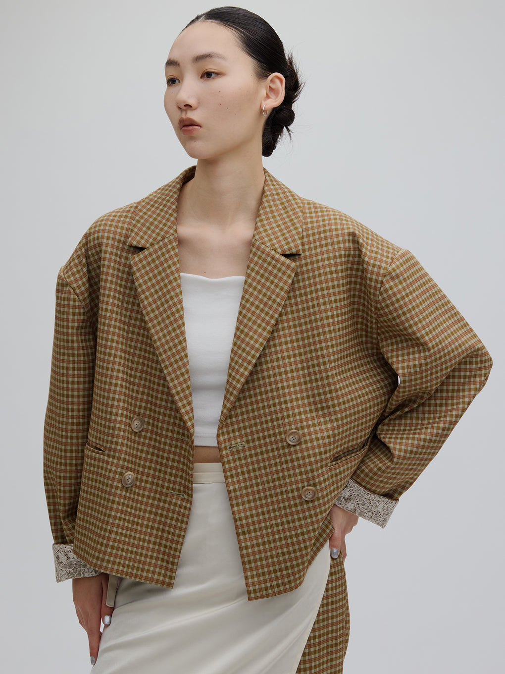 OVER WIDE SHOULDER JACKET