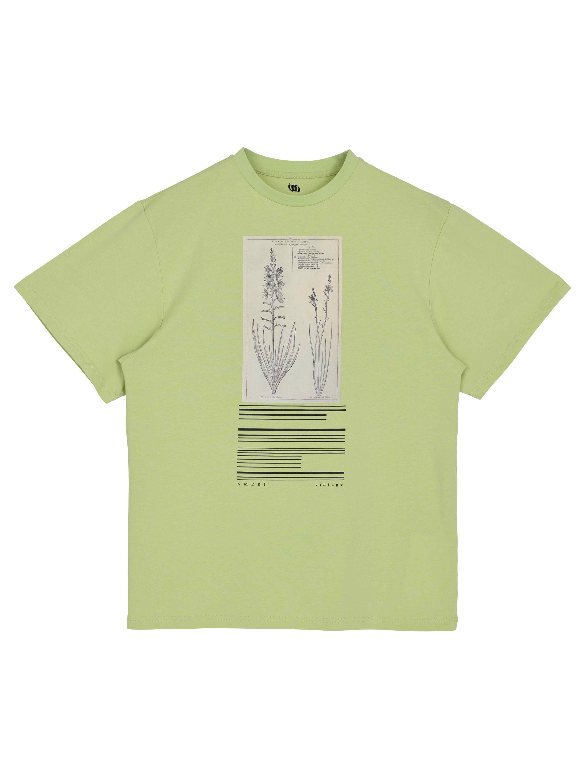 CROP FRAME FLOWER TEE