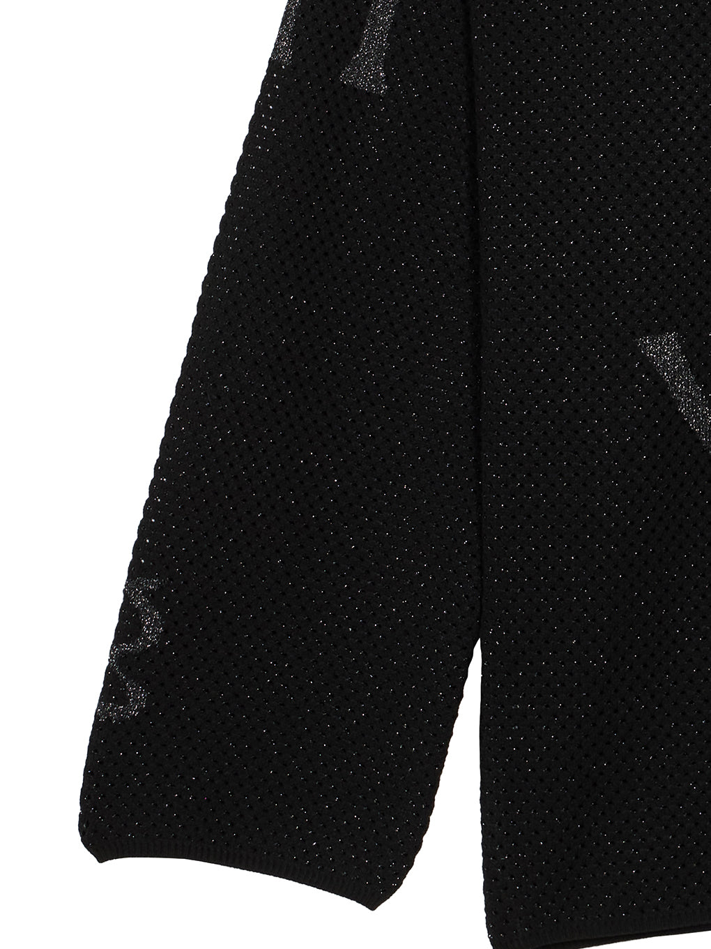 DISPERSE LOGO KNIT TOP