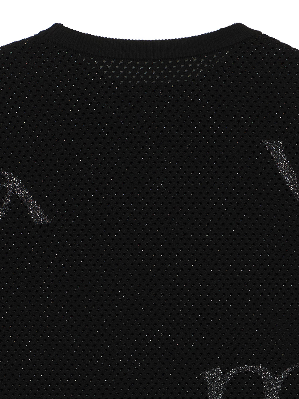 DISPERSE LOGO KNIT TOP