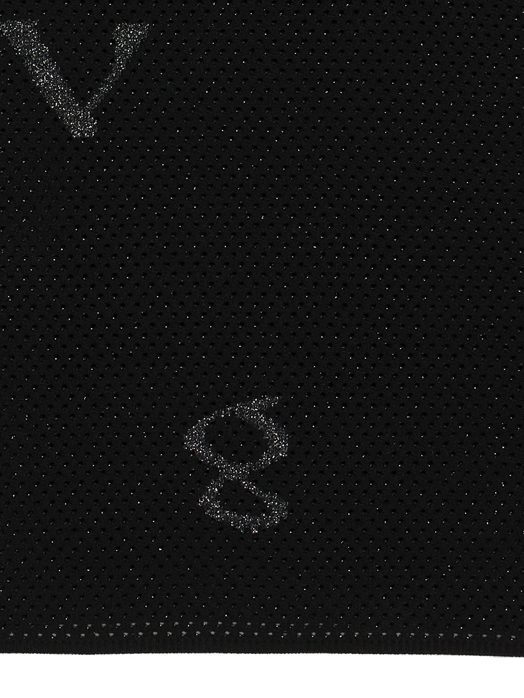 DISPERSE LOGO KNIT TOP