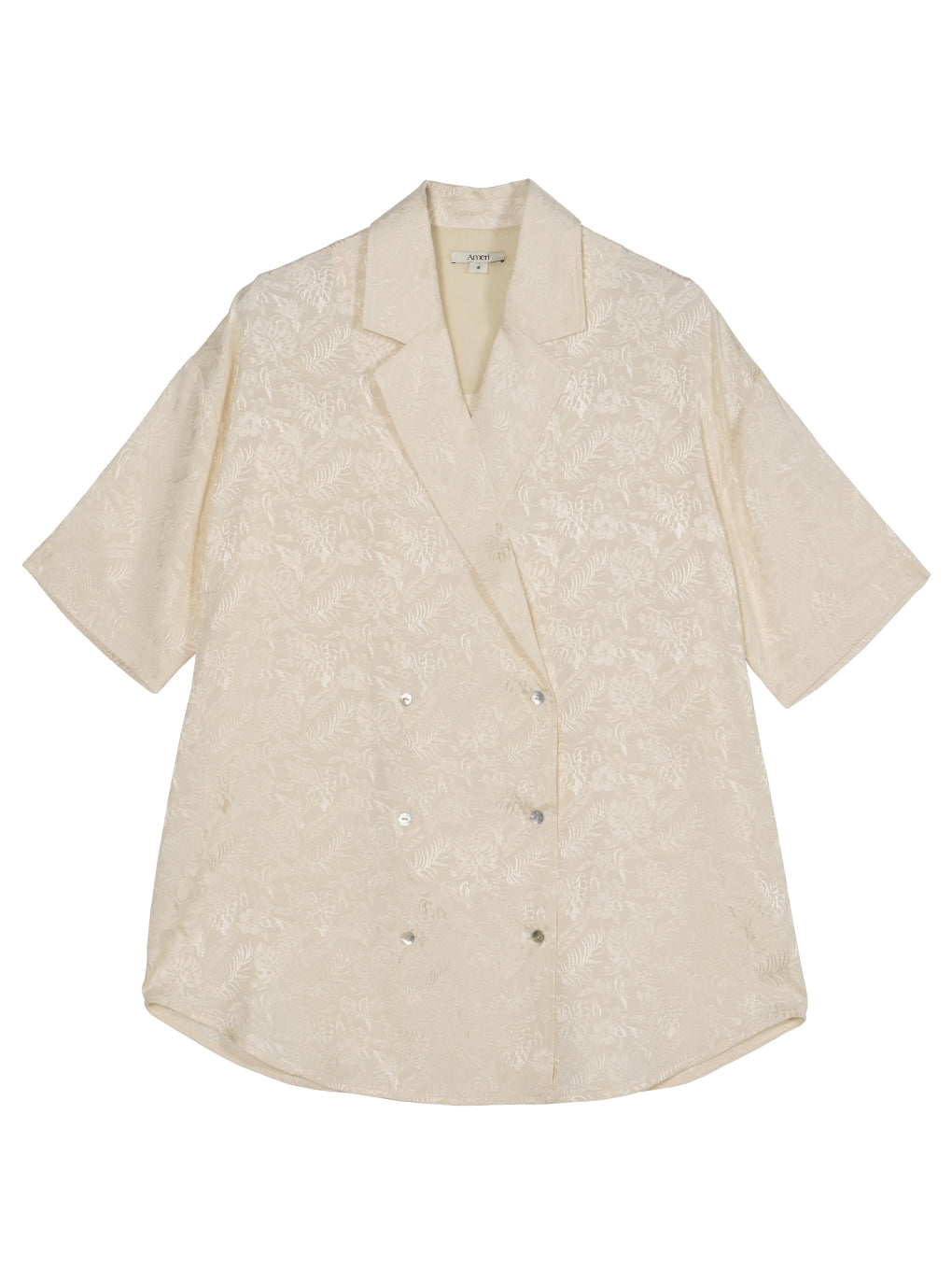 SUMMER JACQUARD OVER SHIRT JACKET