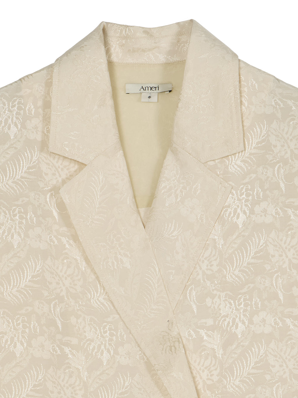 SUMMER JACQUARD OVER SHIRT JACKET