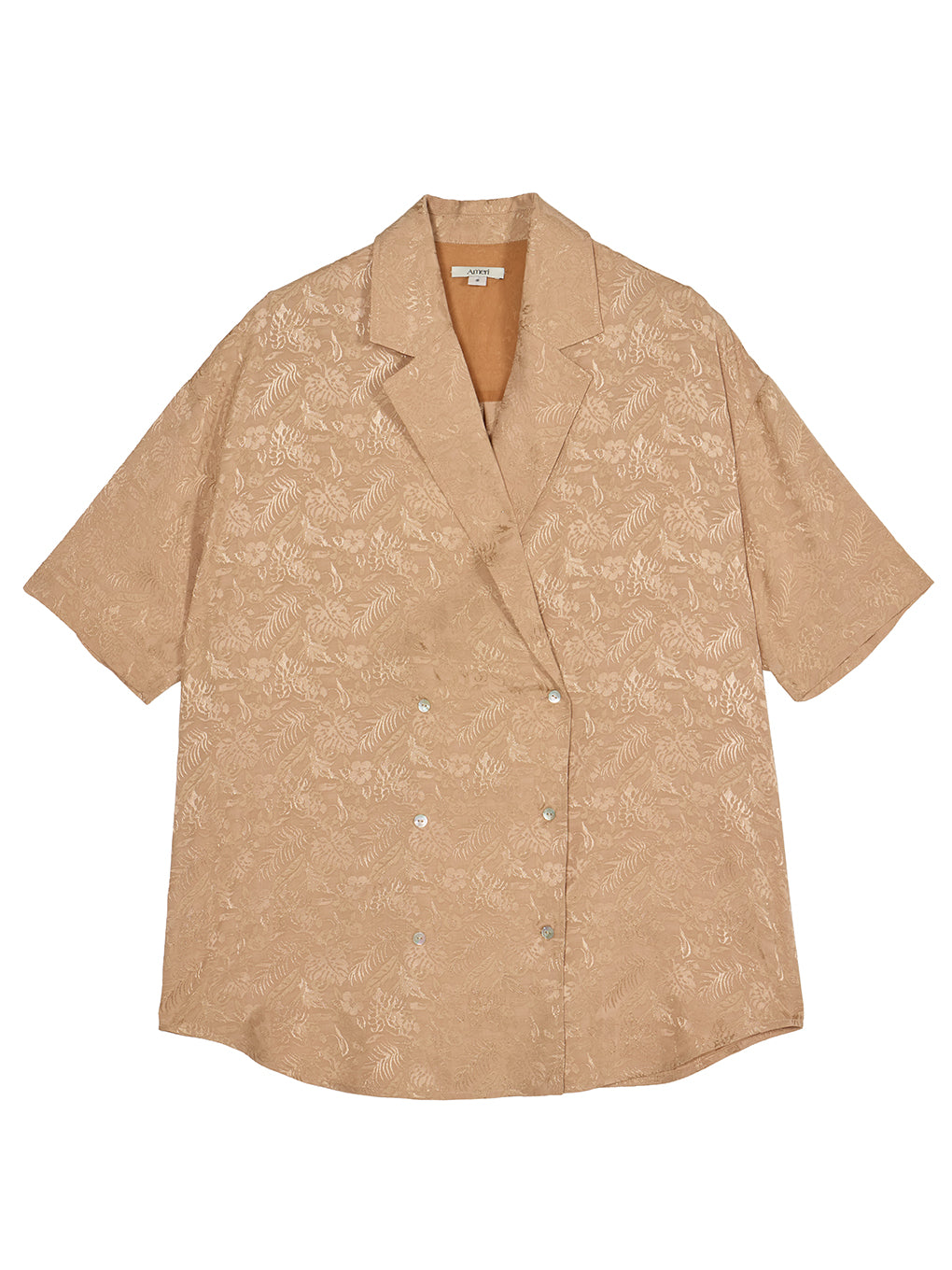 SUMMER JACQUARD OVER SHIRT JACKET